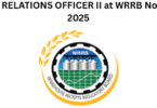 PUBLIC RELATIONS OFFICER II at WRRB November 2025