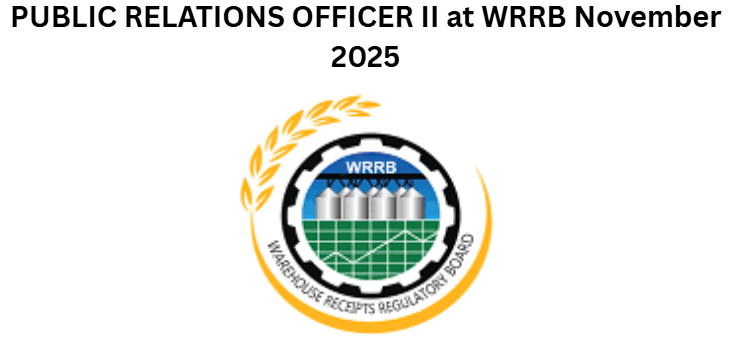 PUBLIC RELATIONS OFFICER II at WRRB November 2025
