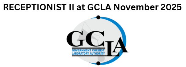 RECEPTIONIST II at GCLA November 2025