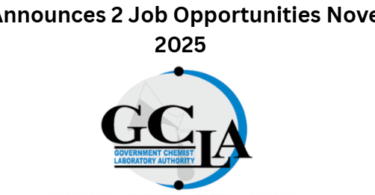 GCLA Announces 2 Job Opportunities November 2025