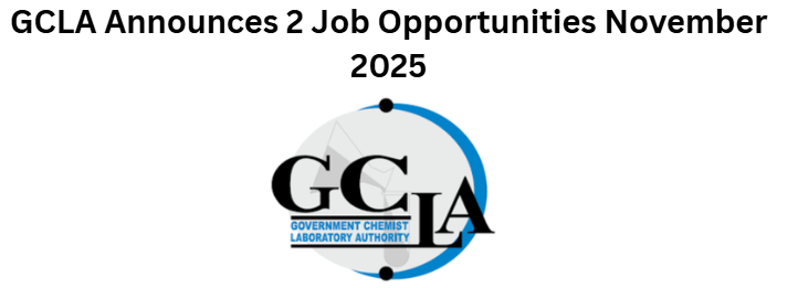 GCLA Announces 2 Job Opportunities November 2025